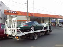 ☆　ＣＲＵＩＳＥ ９９６ポルシェ 塗装修理でドナドナ　☆
