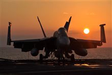 F18 Super Hornet も、フライング・ゲット！(@v@；/
