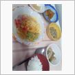 病院の昼御飯(?_?)