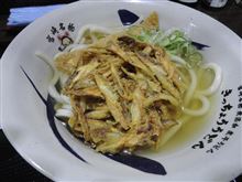 うどんころにごぼう天