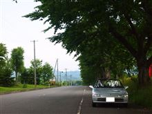 梅雨の晴れ間のドライブ