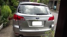 日曜日の午前中に洗車しました。