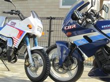 TDR５０♪　仕上がりました～　＆　CBR２５０F♪　エンジンかかりました～　（動画付）