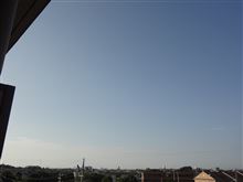 ７月８日　綺麗な青空の広がる月曜日、おはよ～♪