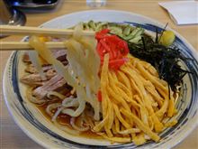 暑いときは手打ち麺の冷やし中華。