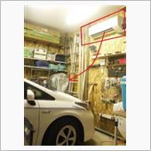 作業2日目・・・涼しい車庫で ...