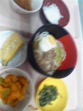 冷やしうどんのお昼ご飯(^o^)／