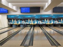 本日、某ボウリング大会の為、朝練中！