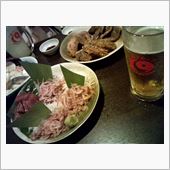 応援仲間と飲み会