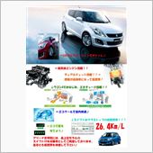 スイフトRS　の　新型　デュ ...