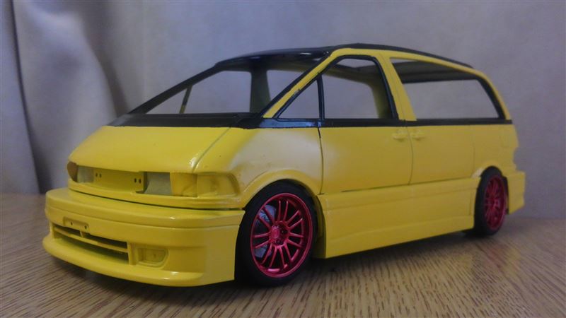 プラモ製作中】1/24 ファブレス TCRエスティマ【パート2