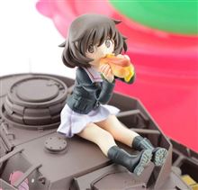 【ガールズ＆パンツァー】秋山優香里フィギュア（月刊モデルグラフィックス4月号に掲載）が『ワンダーフェスティバル2013[夏]』にて販売！ 再生産ないのでマストバイだ！【アーマーモデリングブース】