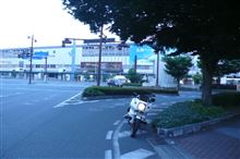 早朝　岡山駅から岡山城訪問