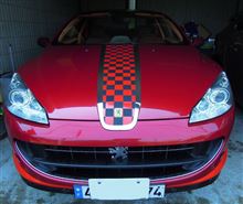 クーペ４０７車検に出してきました。