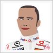 ルイス・ハミルトン、F1ハンガリーGP優勝！