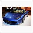 フェラーリ　４５８スパーダ―　(赤色、、紺色(濃紺))