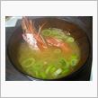 ECO☆CRZ特製“大海老の味噌汁”