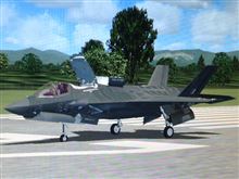 F-35を飛ばしてみた(^^ゞ