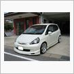 ＦＩＴ　エアロパーツ　塗装・取付　愛知県豊田市　倉地塗装　ＫＲＣ