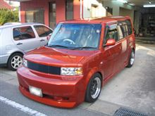 bB エアロパーツ　塗装・取付　愛知県豊田市　倉地塗装　ＫＲＣ