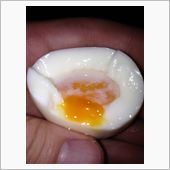簡単そうで難しい半熟玉子...
