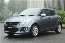 新型　スイフトRS　　エンジンが、、デュアルジェットで良さそうですね!!