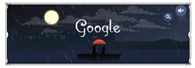 今日のgoogleのロゴは、