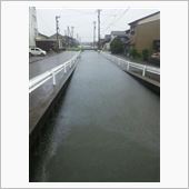 激しい雨が！