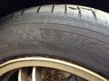 ローテーション後のMICHELIN　PilotSport３
