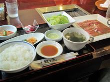 今日のランチは、「叙々苑」焼肉ランチ 1,300円