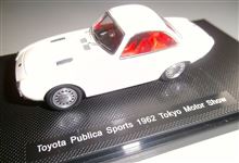 1/43エブロのパブリカスポーツ(1962東京モーターショー)です♪