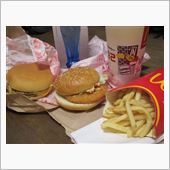 今日のディナーも、「マクドナ ...