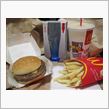 今日のディナーも、「マクドナルド」WクォーターパウンダーチーズLセット