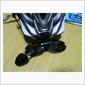 サングラスをつけて