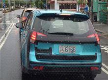 新款 Mitsubishi Colt Plus 測試車 ： 台湾 ・・・・