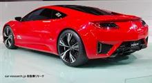 NSX　　に期待!!  （東京モーターショーにて）