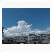 ９月３日火曜日の日記　積乱雲