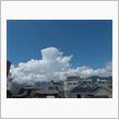 ９月３日火曜日の日記　積乱雲