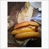 チーズチキン月見
