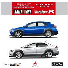 Mitsubishi Galant Fortis Ralliart ／ Sportback Ralliart Version-R Brochure !? ・・・・ 
