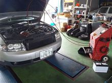 メンテナンスは大事　AUDI　A4　スナッポんドクターカーボン