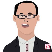 実は彼、『千と千尋の神隠し』のカオナシのモデルとか！　歩く姿が似ているんですって！　アハハハ〜