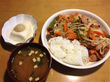 10月1日の晩御飯