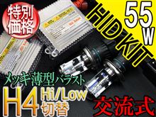 ジムニーノHID５５W取り付け