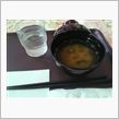 大山遠望し軽食に～
