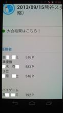 9月15日　台風の中　熊谷スタッフチャレンジマッチに行って来ました