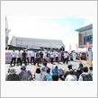 弘前ﾓｰﾀｰｽｸｰﾙ　交通安全ﾌｪｽﾀ2013④弘前大学ﾀﾞﾝｽｻｰｸﾙは出来ても…