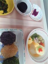 お彼岸のお昼ご飯は(?_?)