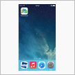 iOS7：背景の画面(壁紙)が動く!?