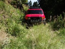 ★台風18号、爪痕の林道『嵐の驚異』を感じながら、デリカとFJクルーザーでナイトランと走行会